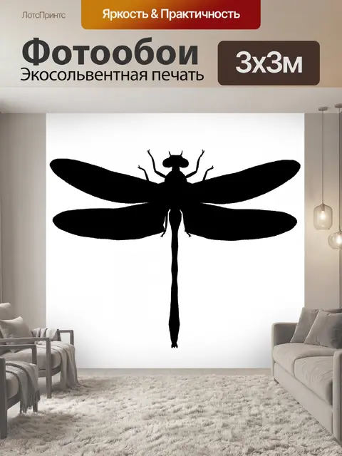 Фотообои стрекоза II