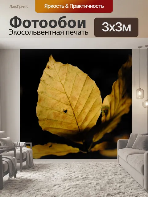 Фотообои Листья