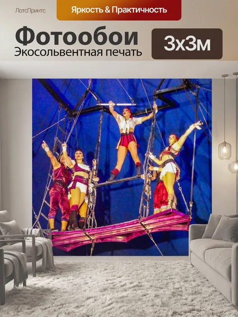 Фотообои Художники-пиратские трапеции