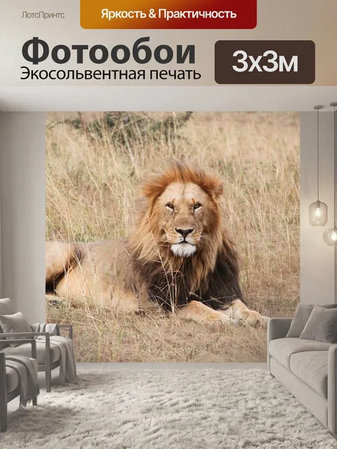 Фотообои Лев