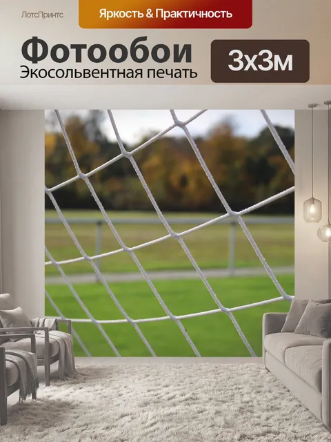 Фотообои Футбольное поле