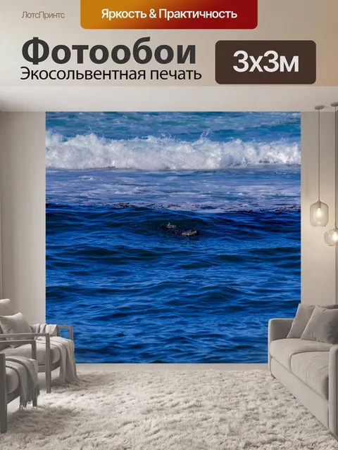 Фотообои Морской лев в океане