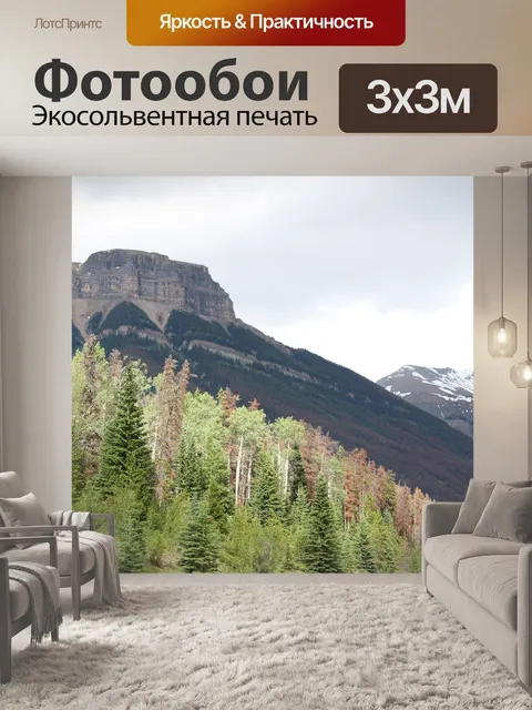 Фотообои Красивый горный пейзаж