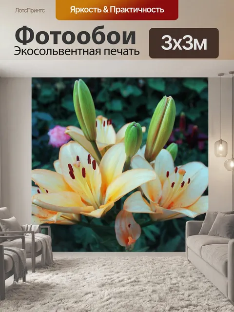 Фотообои Цветы