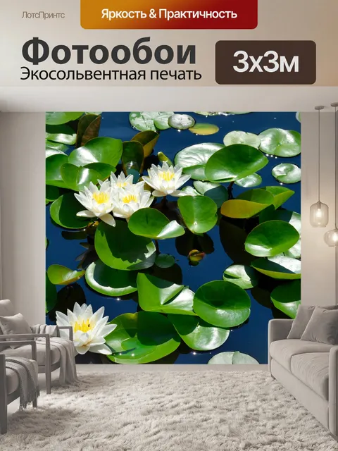 Фотообои Белая лилия