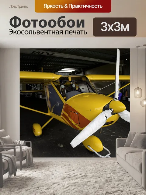 Фотообои Ultralight Самолет