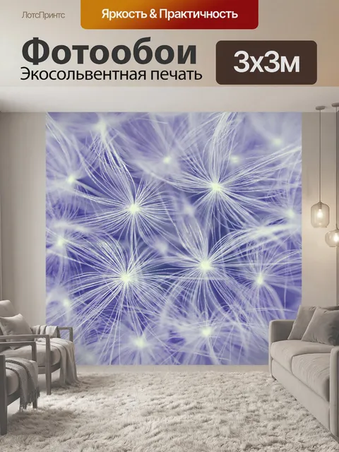 Фотообои Цветок одуванчика