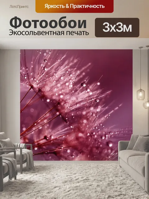 Фотообои Одуванчик
