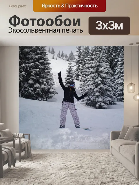 Фотообои Сноуборд