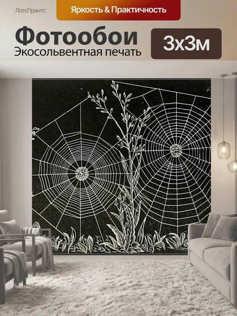 Фотообои Хэллоуин паутина винтаж старый