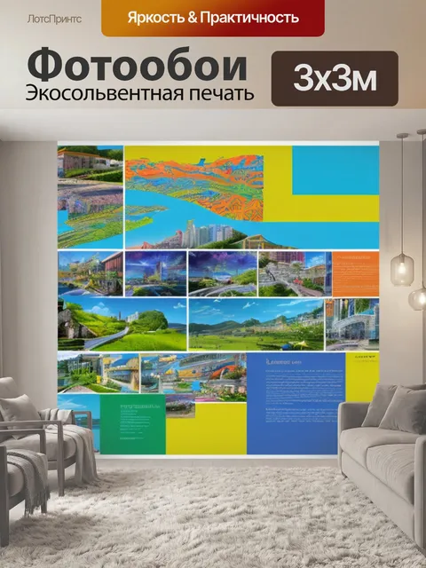 Фотообои с макетами это