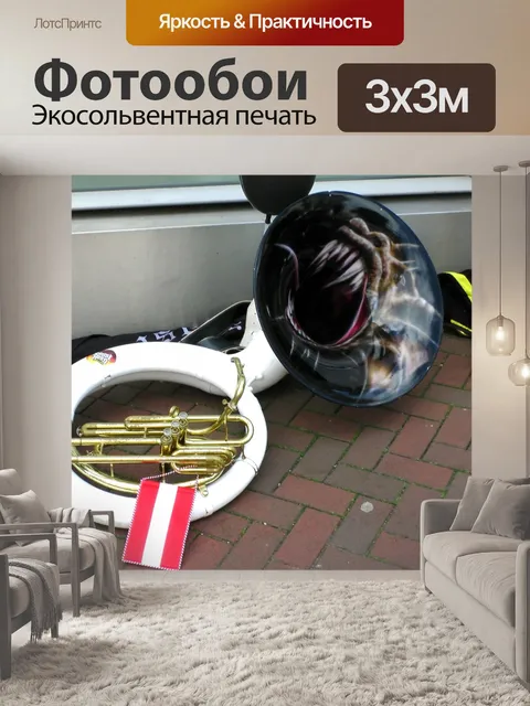 Фотообои Эуфониум инструмент