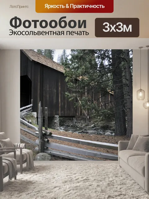 Фотообои Покрытый мост