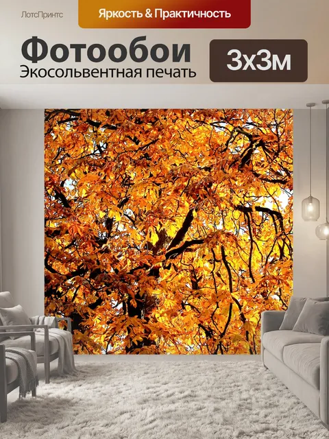 Фотообои Листья