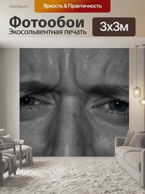 Фотообои строгий взгляд