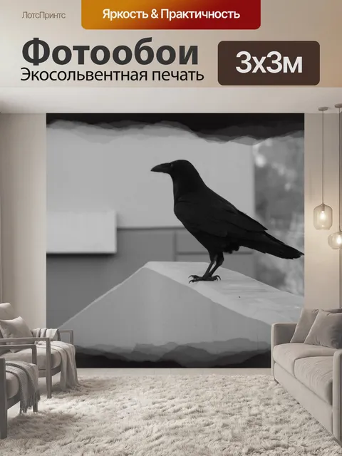 Фотообои Ворона на стены