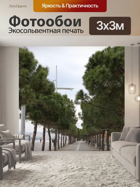 Фотообои Аллея