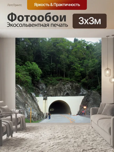 Фотообои Туннель 2