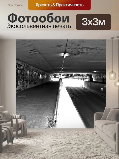 Фотообои Туннель