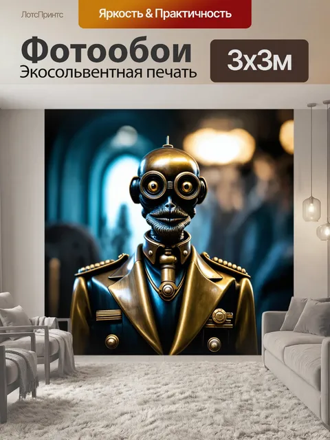 Фотообои абстракция в стиле дизельпанк