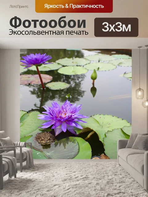 Фотообои Водяная лилия