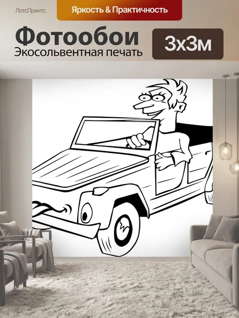 Фотообои Вождение