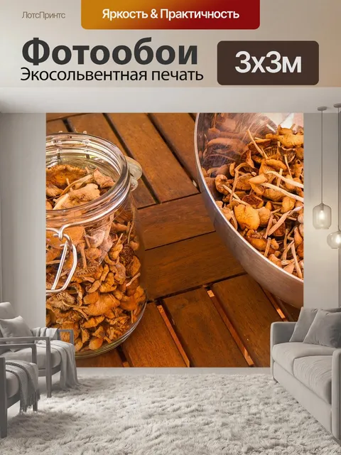 Фотообои Грибы