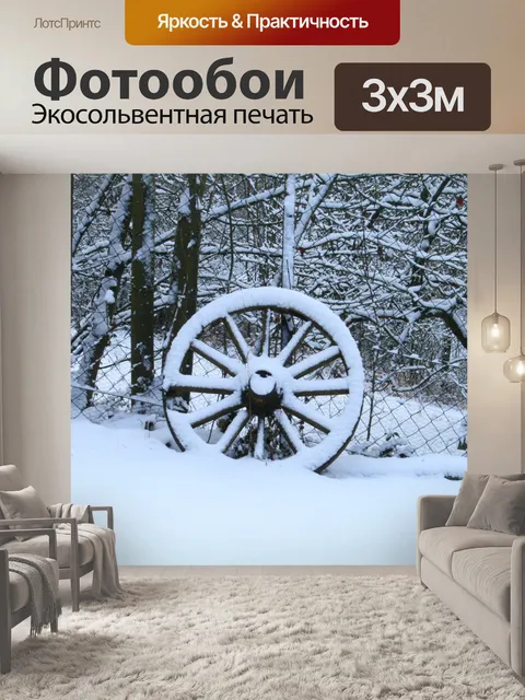 Фотообои Колесо