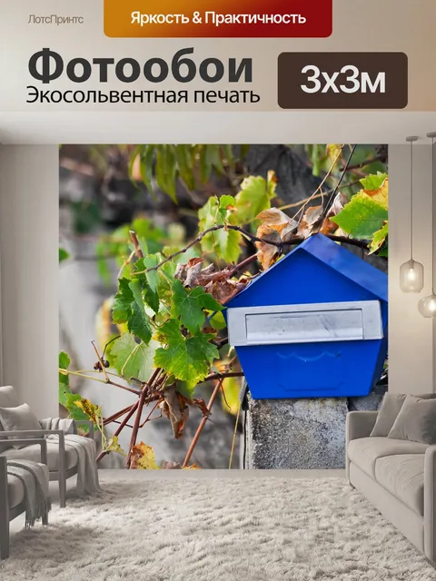 Фотообои Синий