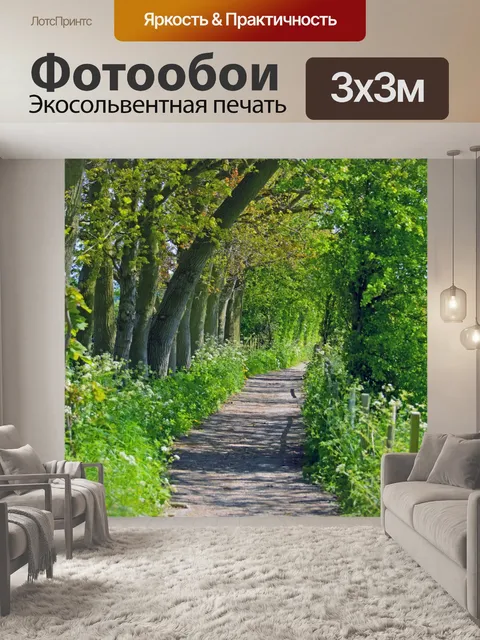 Фотообои живописный маршрут
