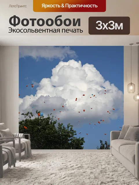 Фотообои Соревнования по воздушным шарам