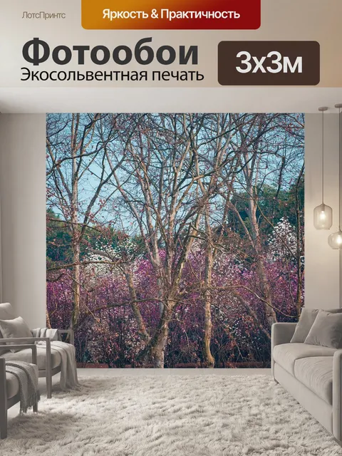 Фотообои Небольшие свежие