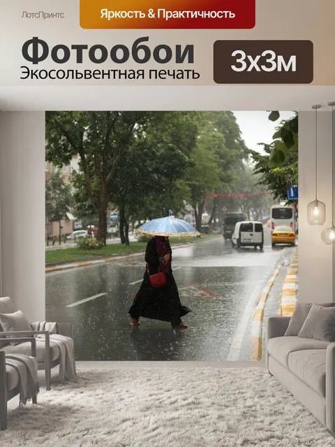 Фотообои Дождь