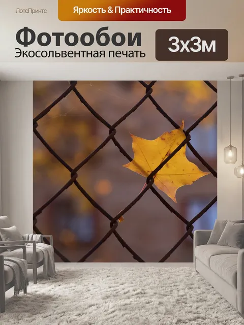 Фотообои Лист