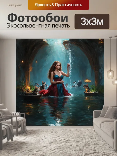 Фотообои **цифровая живопись в стиле фэнтези**
