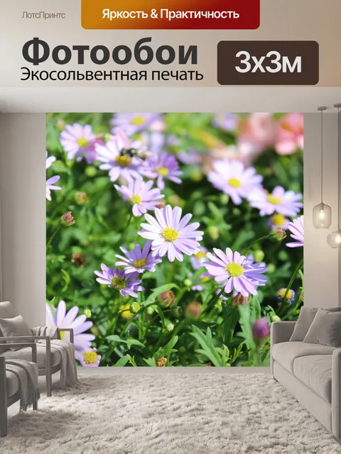 Фотообои Фиолетовый