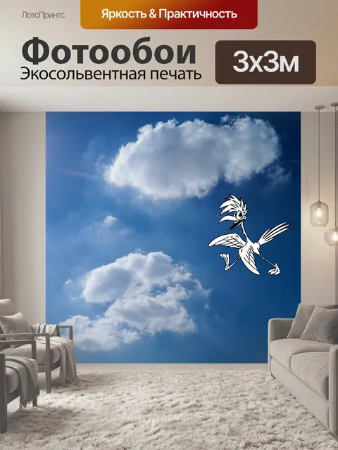 Фотообои Птица в небе