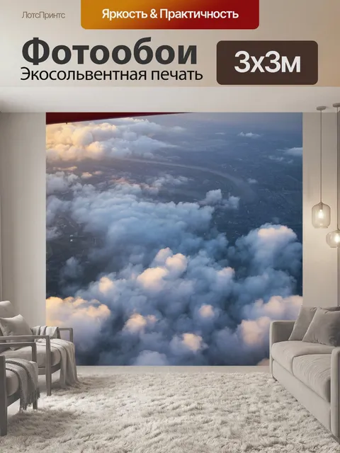 Фотообои Взлет самолета
