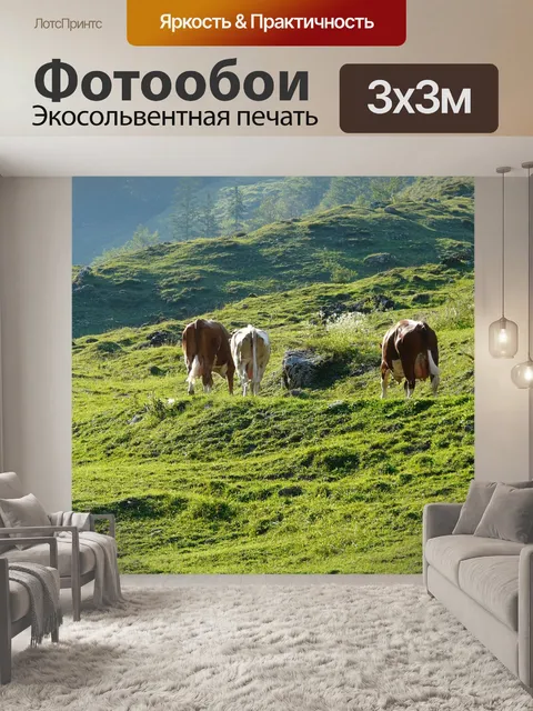 Фотообои Альпийский драйв