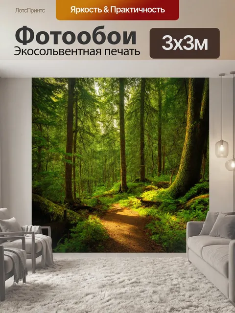 Фотообои природные формы, делающие шедевр с пейзажем