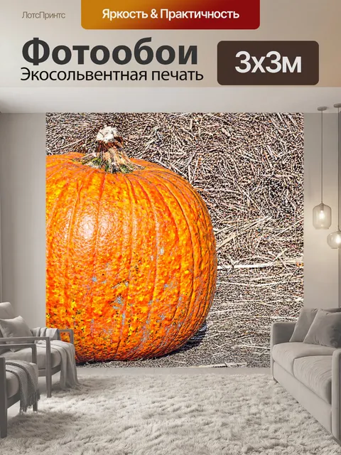 Фотообои Тыква и сена