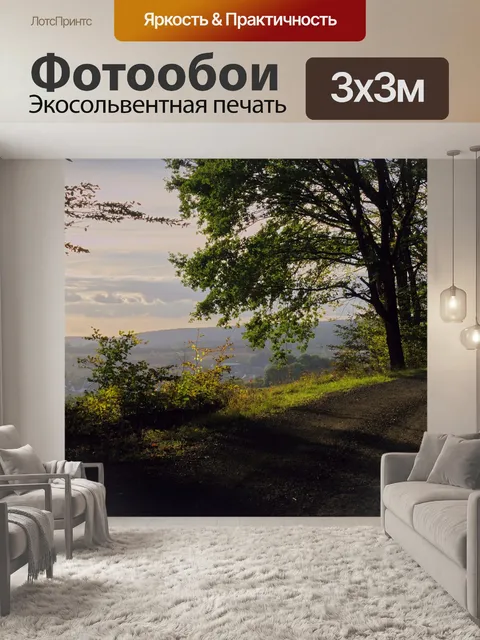 Фотообои Золотой час