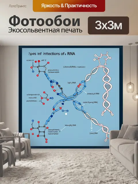 Фотообои научная иллюстрация: сложная диаграмма