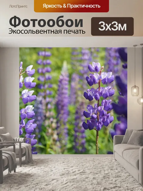 Фотообои Люпин