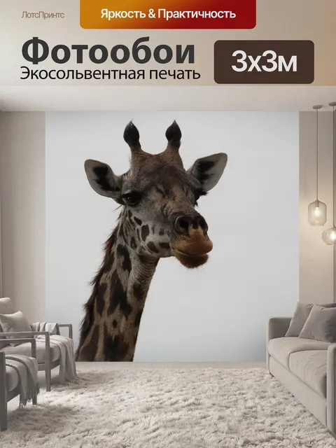 Фотообои Жирафа