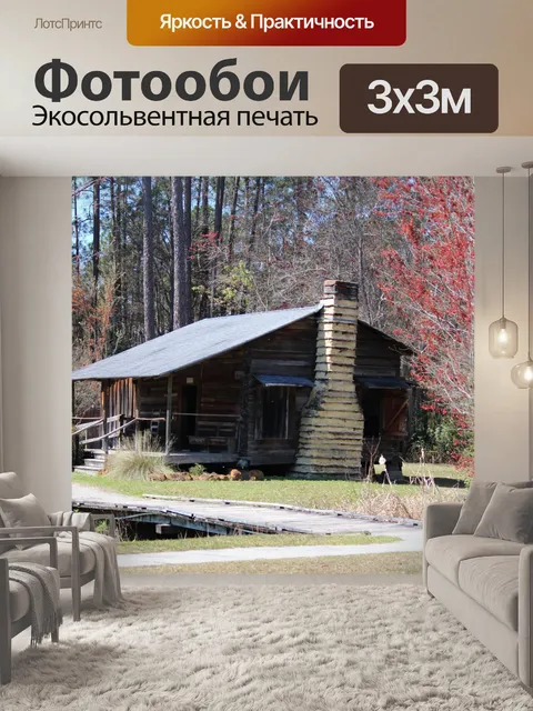 Фотообои Хижина Дом