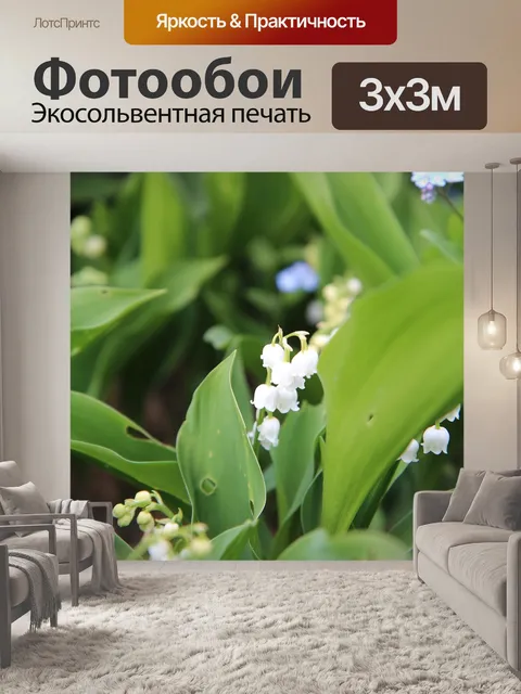 Фотообои Ландыш