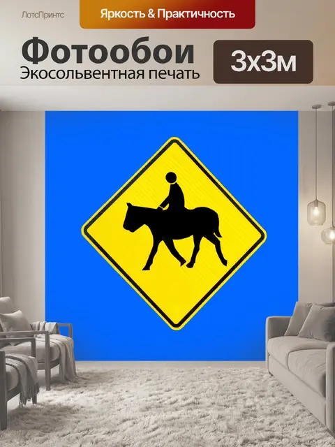 Фотообои Конный переход Вход