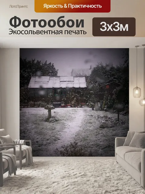 Фотообои В середине глубоких winter
