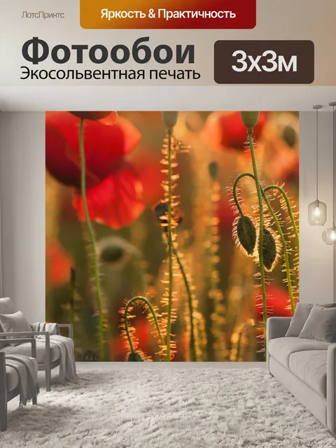 Фотообои Цветы
